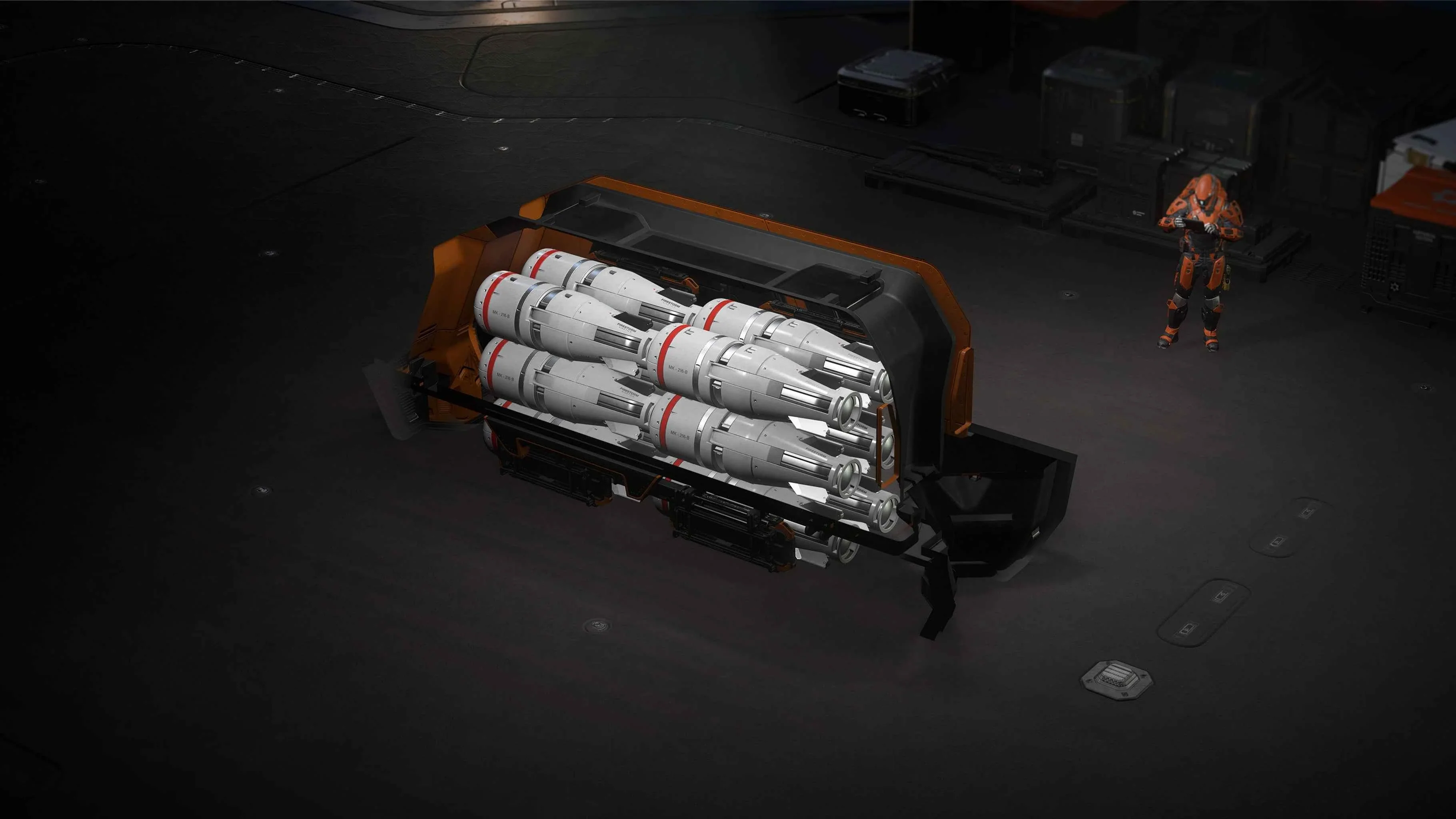 Anvil Gladiator - S3 Bomb Rack Weapon Kit - Image 4