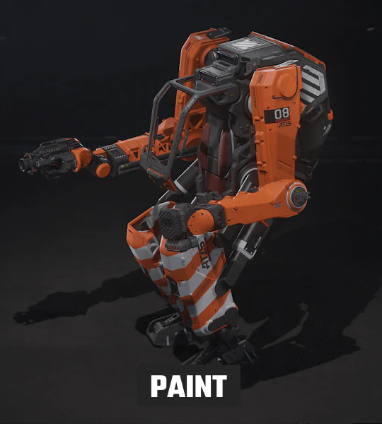 ATLS - Safety Orange Paint