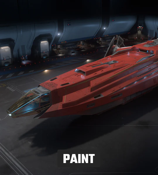 Carrack - Auspicious Red Rooster Paint
