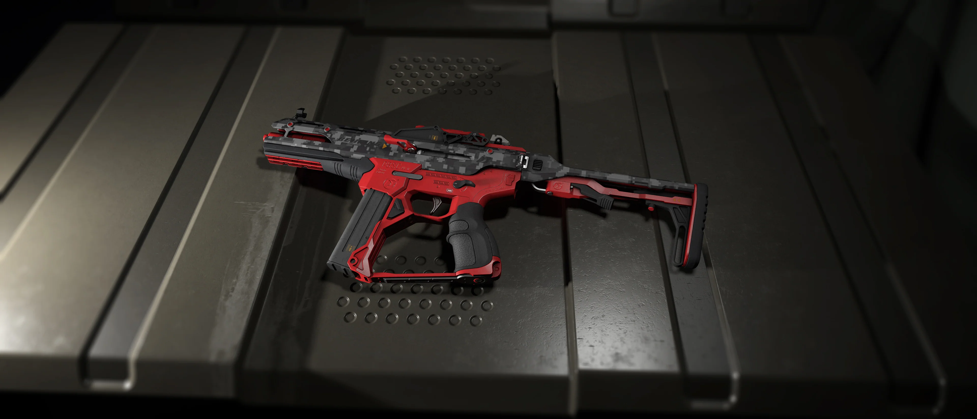 Behring P8-SC "Red Alert" SMG - Image 2