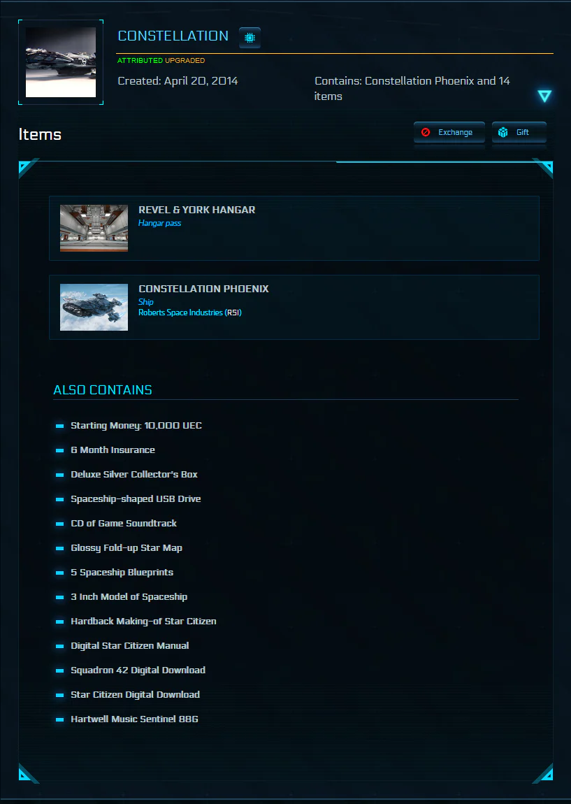 Constellation Phoenix Package - Physical Collectors Edition (88G Included) - Image 2