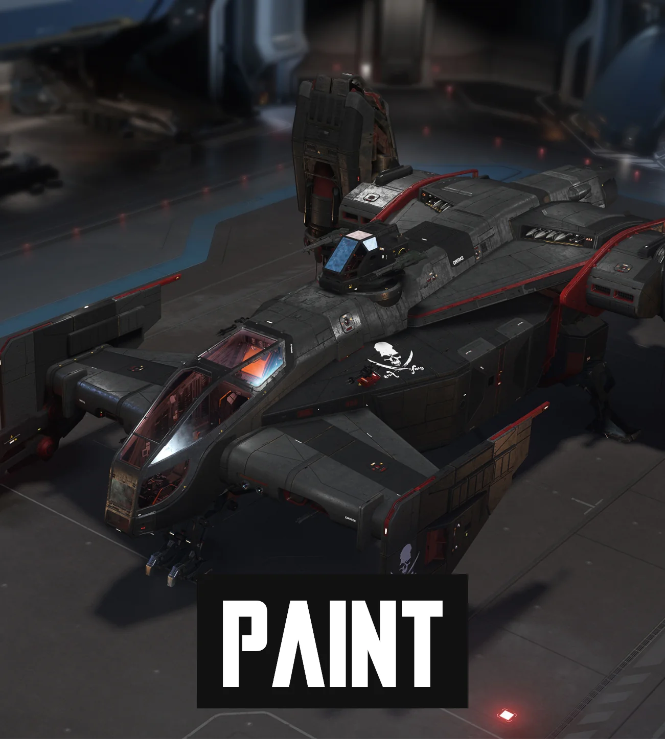 Cutlass - Skull and Crossbones Paint