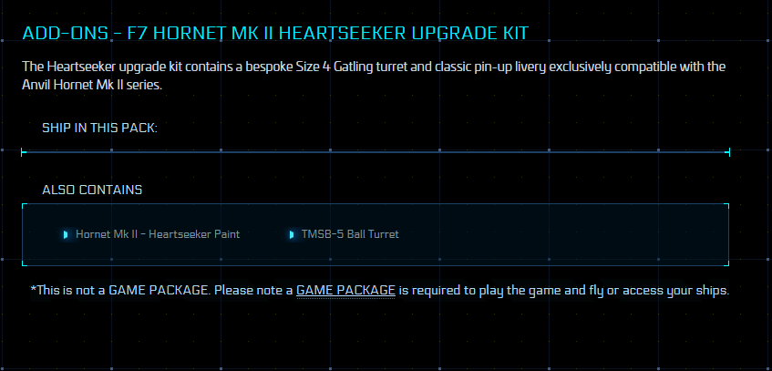 F7 Hornet Mk II Heartseeker Upgrade Kit - Image 2