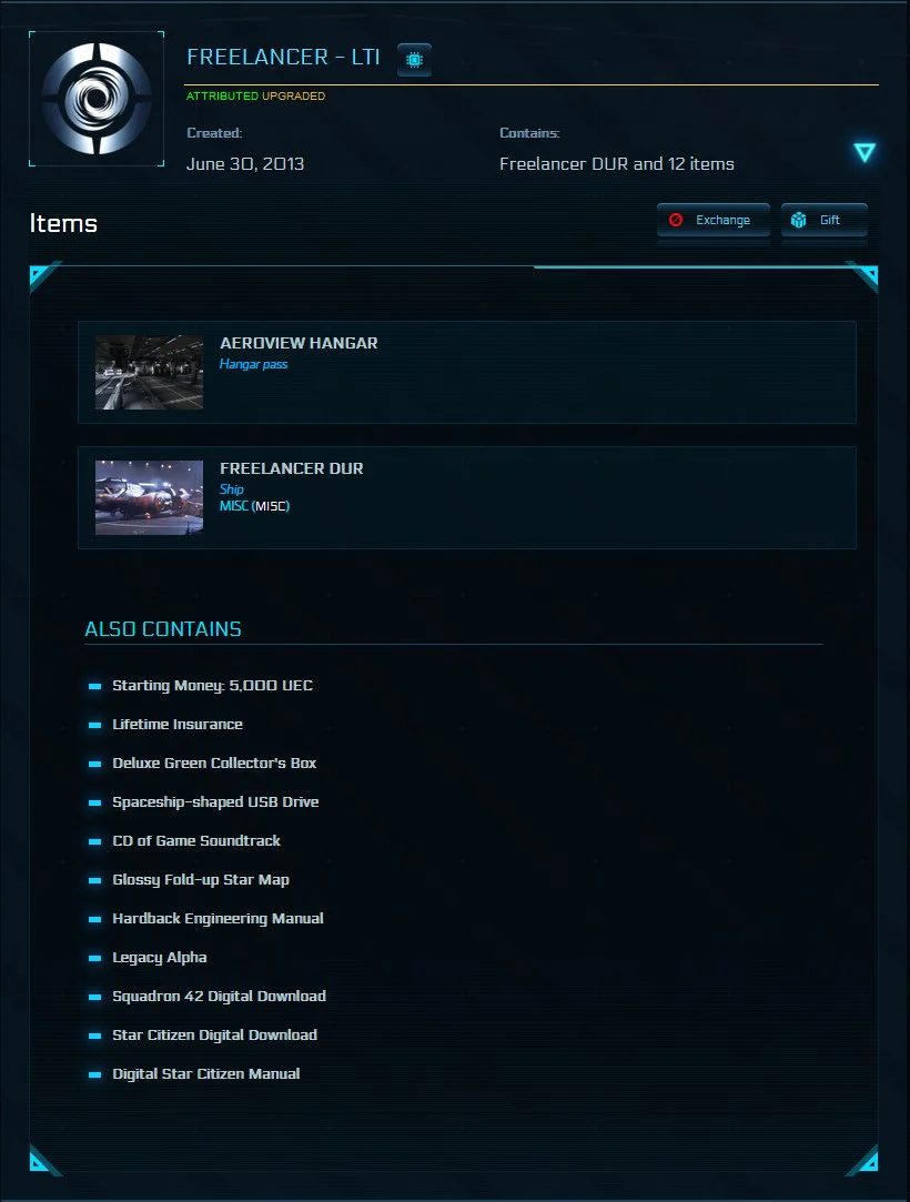 Freelancer + DUR upgrade - LTI (Rare Physical Collectors Version) - Image 2