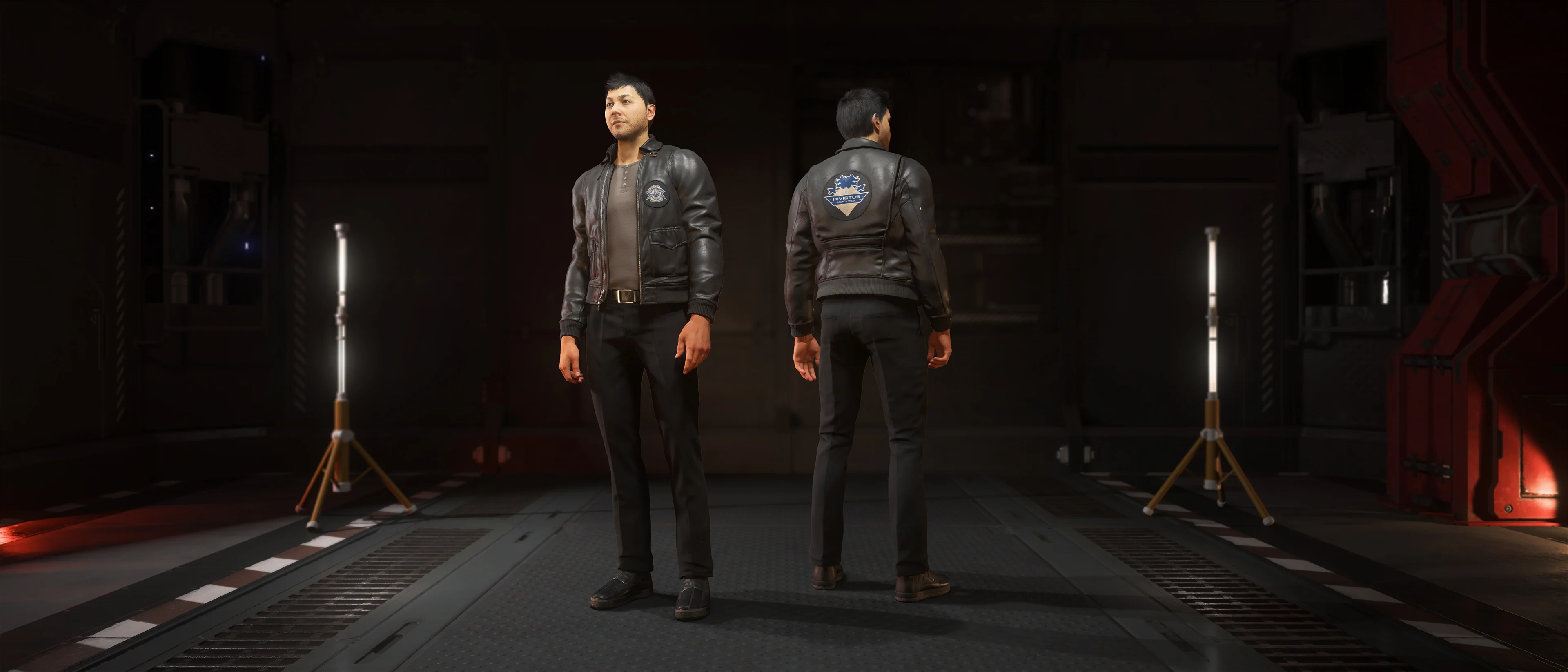 Invictus Flight Jacket Steel - Image 2