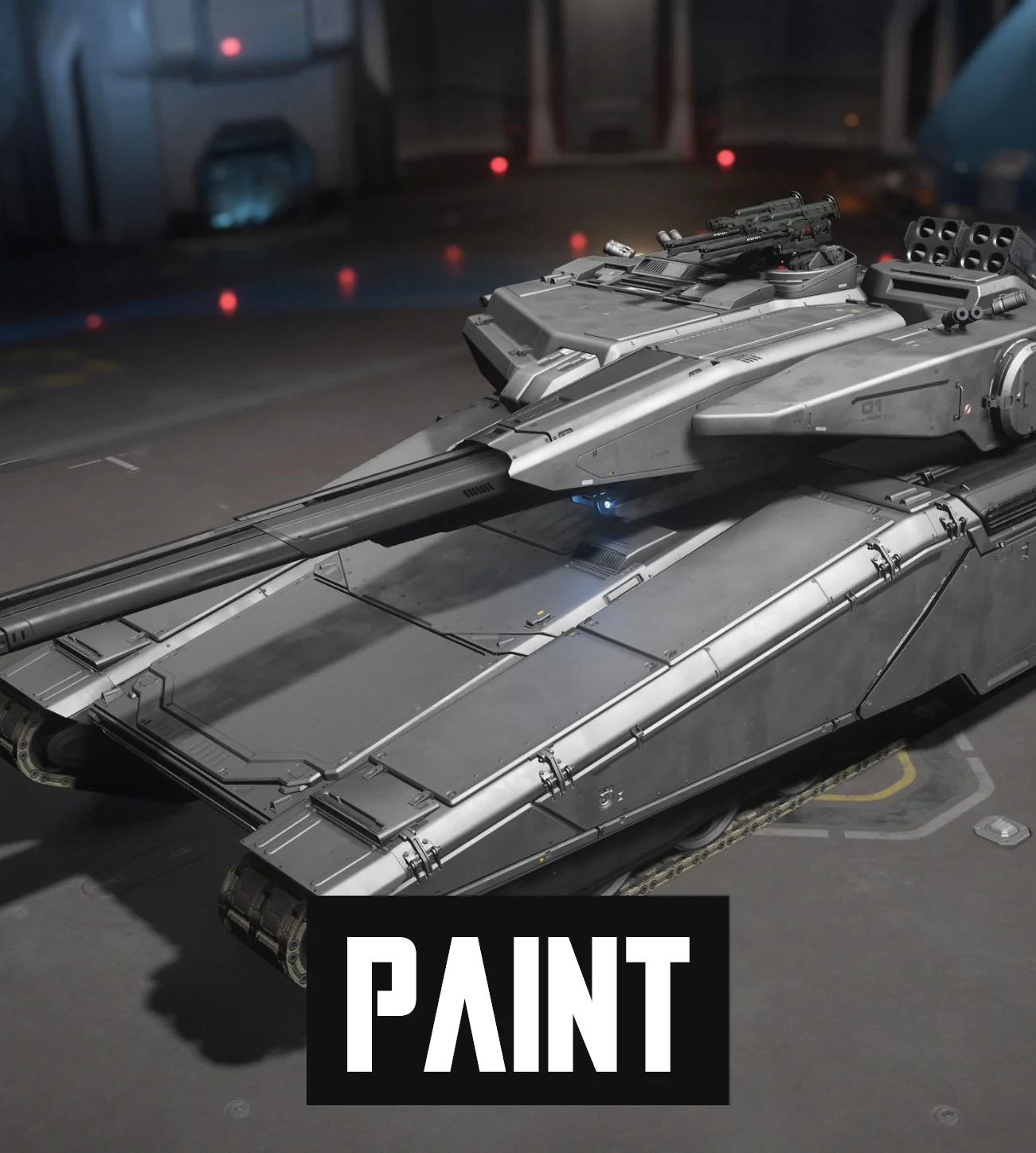 Nova Tank - Gunmetal Paint