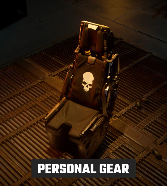 Salvaged Skull Lounge Chair