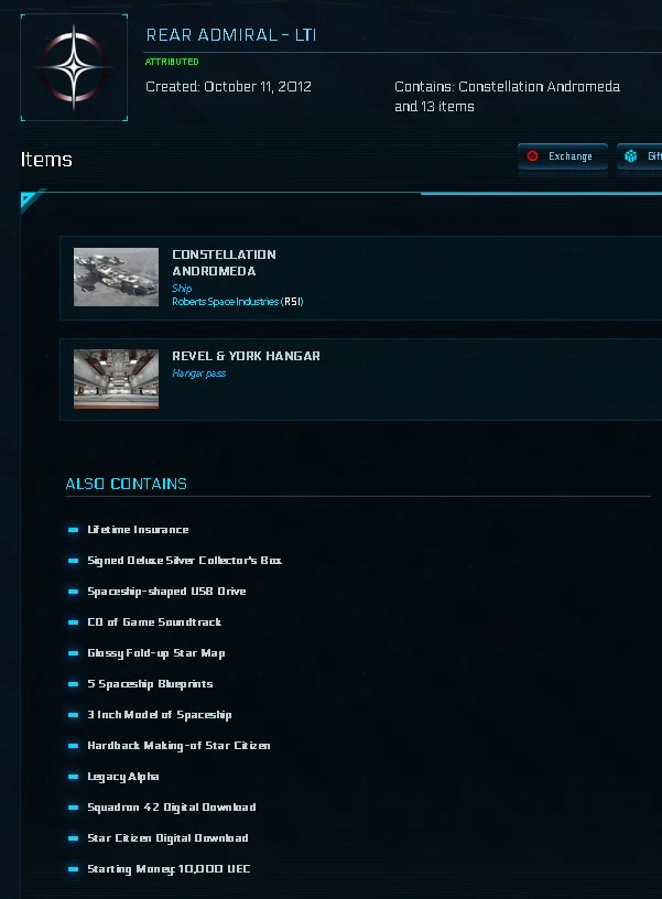 Signed Rear Admiral (Rare Physical Collectors Edition) - LTI - Image 2