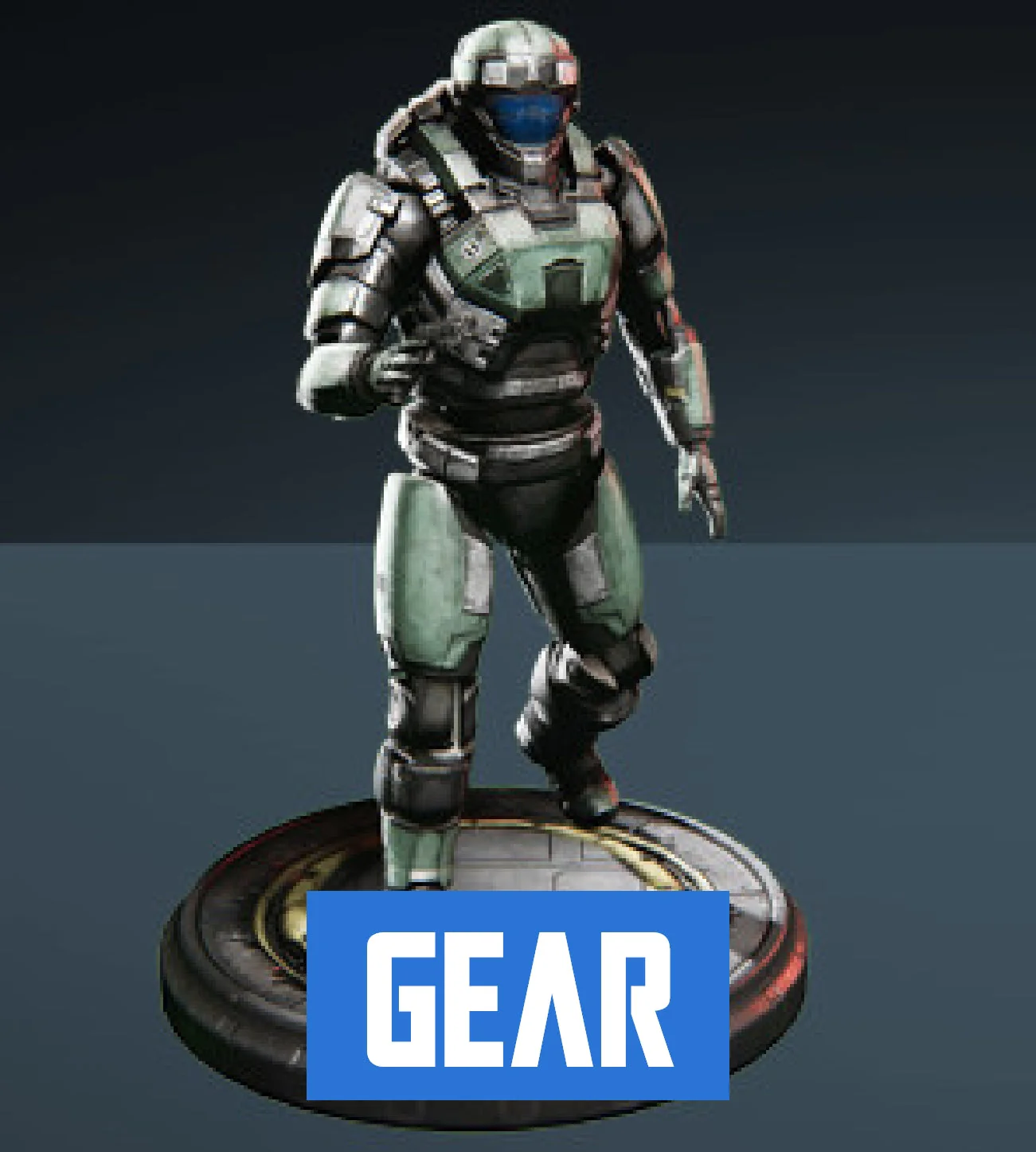 Takuetsu Recon Marine Replica Figure - Centurion
